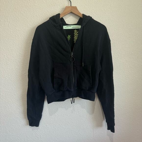 Off-White c/o Virgil Abloh Women's Small Butterfly Insect Embroidered Jacket - Picture 2 of 16